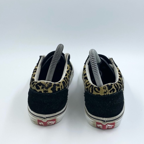 Vans leopard old Skool youth size 3 - Picture 4 of 6